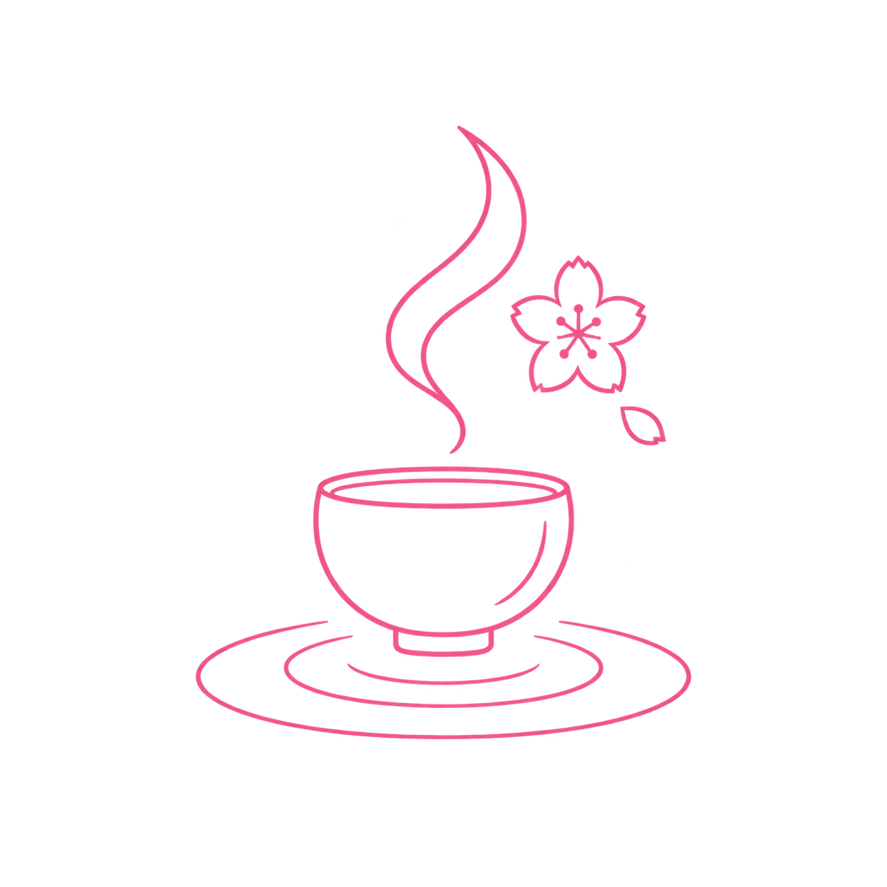 Ícono de inspiración ritual del té