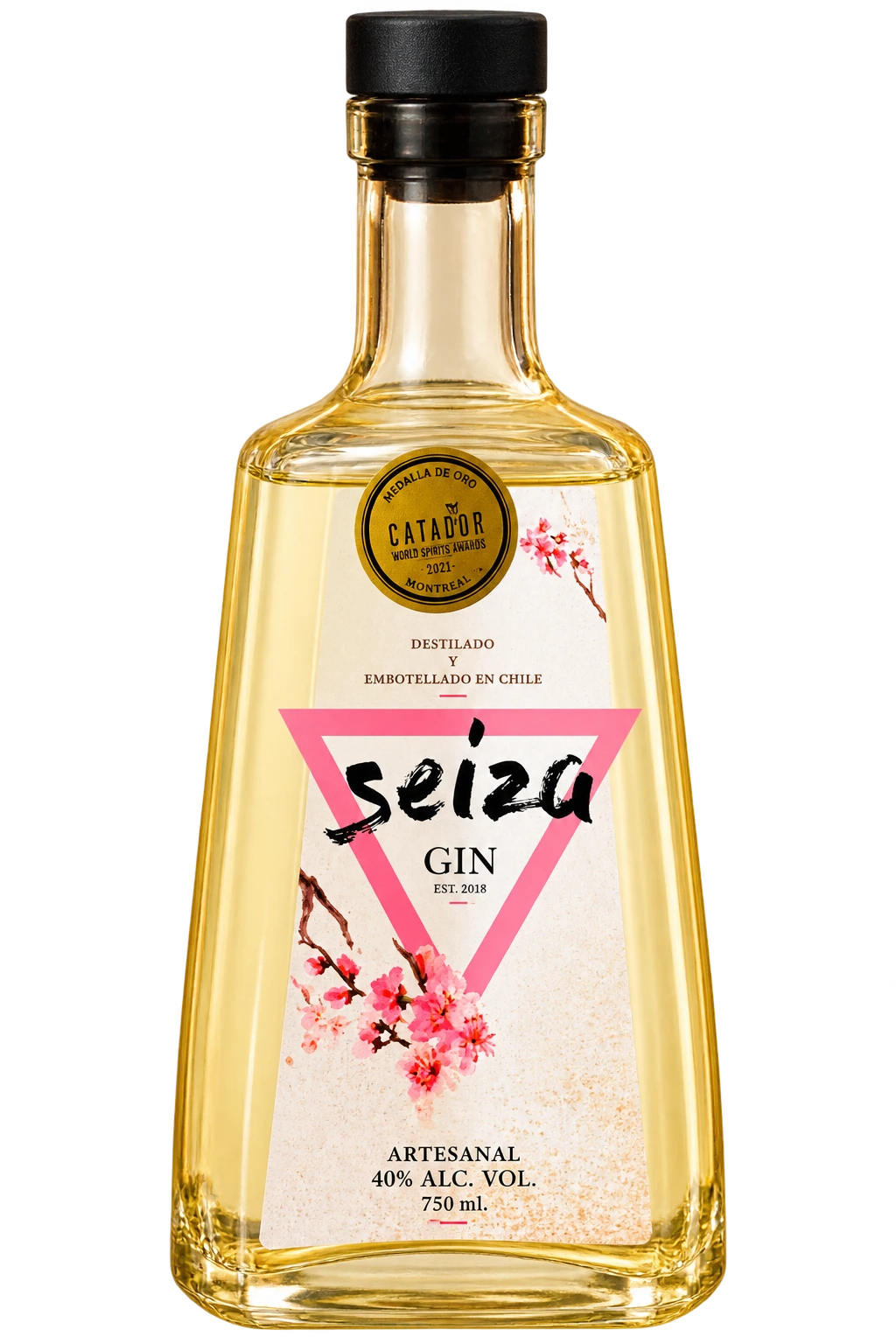 Botella Seiza Gin 750 ml